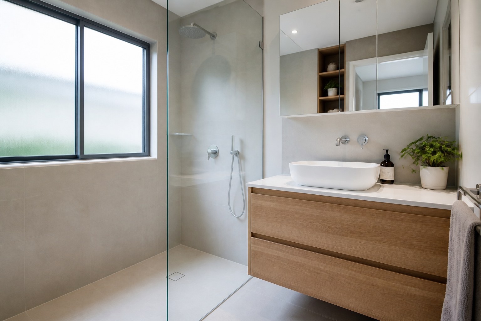 Küçük m² banyo